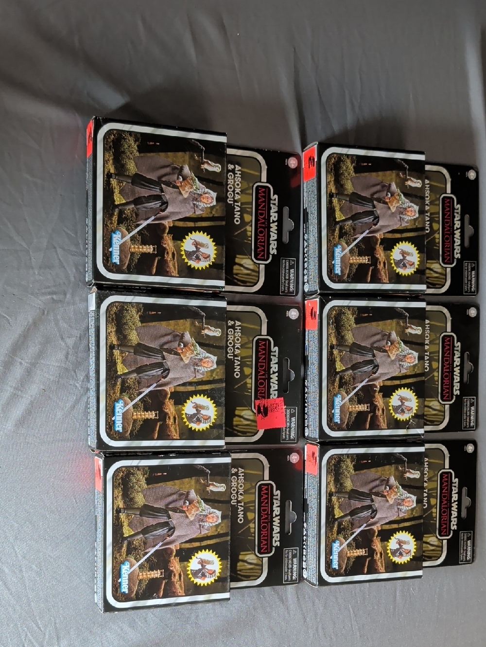 Star Wars The Mandalorian Ahsoka Tank And Grogu Lot Of 6 Figues